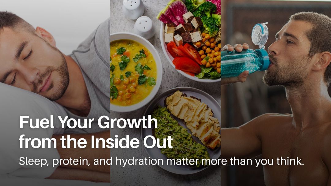 Healthy lifestyle for beard growth